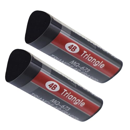 2pieces Students Prüfung Eraser Triangular Gummi Ergonomischer Easy Lobing Für Studenten Künstler Zeichnen Von Skizzieren Von Triangulular Fall Inklusive Einbeziehung 2pieces Students Prüfung Eraser Triangular Gummi Ergonomischer Easy Lobing Für Studenten Künstler Zeichnen Von Skizzieren Von Triangulular Fall Inklusive Einbeziehung von NPXUAMTJ