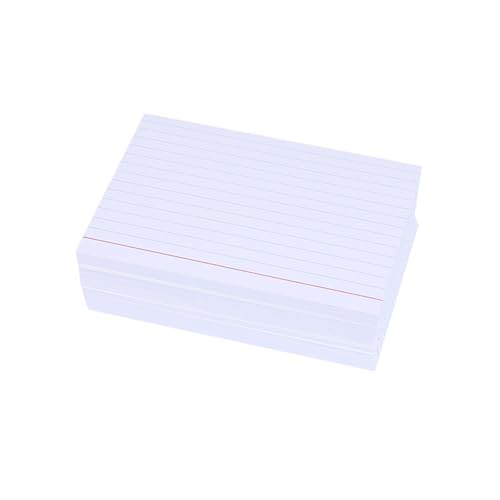 300 Blatt Indexkarten, liniert, Vokabelkarten, Präsentationskarten, Lernkarteikarten, Schulbedarf für Schüler von NPXUAMTJ