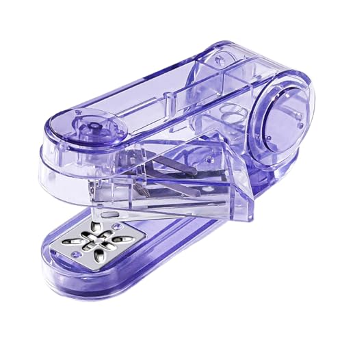 360 Grad Rotate Desktop Hefter Büro Hefter 25 Blechpapierpapier Stapler Broschüre Hefter Wirbel Hefter Hefter von NPXUAMTJ