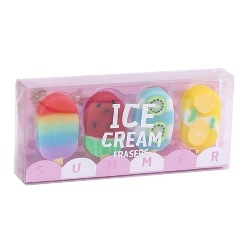 4pcs Creative Cartoon Eraser Realistische Eiscreme Kinder Motivation Lösche Tool School Supplies School Supplies Radiergummi 4pcs Creative Cartoon Eraser Realistische Eiscreme Kinder Motivation Lösche Tool School Supplies School Supplies Radiergummi von NPXUAMTJ