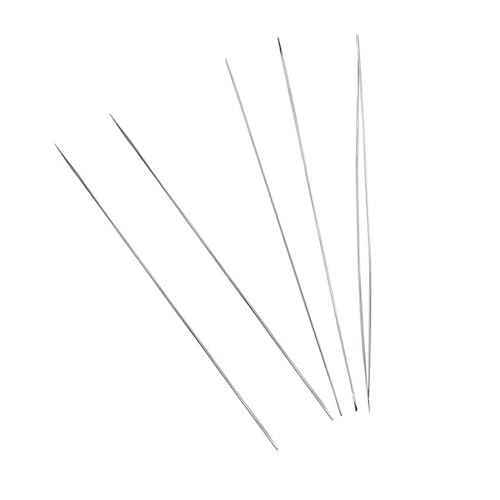 5/6pcs Offene Perlennadel Set Edelstahl Perlenwerkzeuge Praktische Perlenfäden Stecknadel Schmuckzubehör Herstellen von NPXUAMTJ