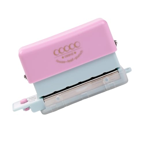 5 Hole Paper Puncher Plastikstanzmaschine Tragbarer Papierstempel Manueller Puncher Office School Supplies Für Schüler 5 Hole Paper Puncher Plastikstanzmaschine Tragbarer Papierstempel Manueller Puncher Office School Supplies Für Schüler von NPXUAMTJ