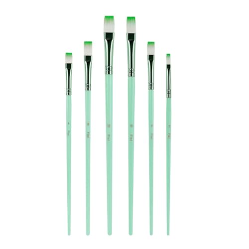 6 PCs Aquarell Pinsel Pinsel Nylon Haartimer 6 PCs Aquarell Pinsel Pinsel Nylon Haartimer von NPXUAMTJ
