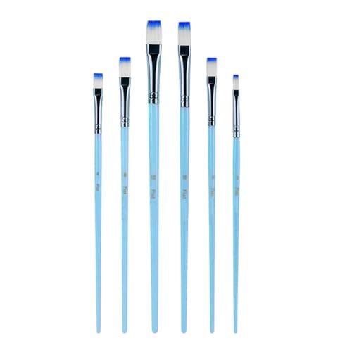 6 PCs Aquarell Pinsel Pinsel Nylon Haartimer 6 PCs Aquarell Pinsel Pinsel Nylon Haartimer von NPXUAMTJ