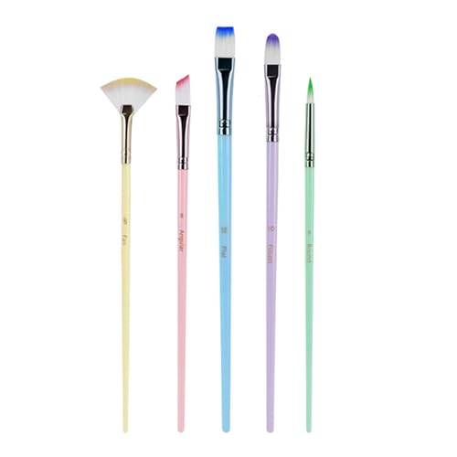 6 PCs Aquarell Pinsel Pinsel Nylon Haartimer 6 PCs Aquarell Pinsel Pinsel Nylon Haartimer von NPXUAMTJ