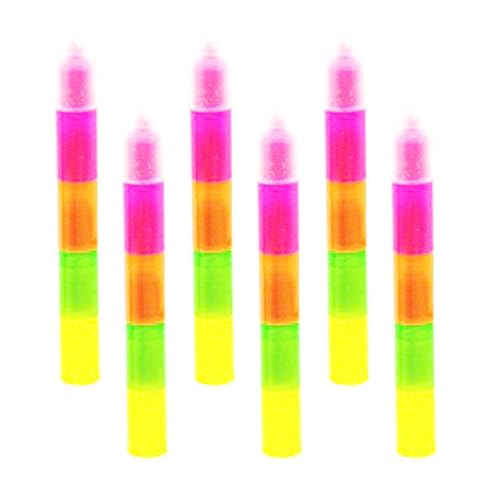 6 PCs Highlighter Marker Bibelmarker Stiftbürsten Spleißen Highlighter Kunstmarker Für Lernen Arbeiten 6 PCs Highlighter Marker Bibelmarker Stiftbürsten Spleißen Highlighter Kunstmarker Für Lernen Arbeiten von NPXUAMTJ