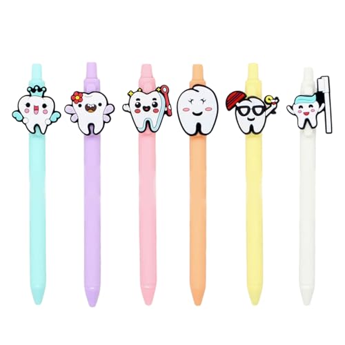 6pcs Neuheit Einziehbarer Kugelschreiber 1.0mm Schreiben Sie Smoohtly Nachfüllbare Kugelschreiber Mit Stiftclip Für Krankenschwestern Zahnärzte Bürovorräte 6pcs Neuheit Einziehbarer Kugelschreiber 1.0mm Schreiben Sie Smoohtly Nachfüllbare Kugelschreiber Mit Stiftclip Für Krankenschwestern Zahnärzte Bürovorräte von NPXUAMTJ