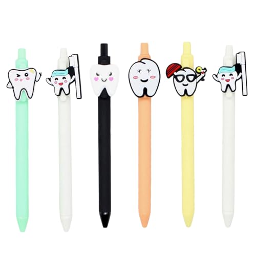 6pcs Neuheit Einziehbarer Kugelschreiber 1.0mm Schreiben Sie Smoohtly Nachfüllbare Kugelschreiber Mit Stiftclip Für Krankenschwestern Zahnärzte Bürovorräte 6pcs Neuheit Einziehbarer Kugelschreiber 1.0mm Schreiben Sie Smoohtly Nachfüllbare Kugelschreiber Mit Stiftclip Für Krankenschwestern Zahnärzte Bürovorräte von NPXUAMTJ