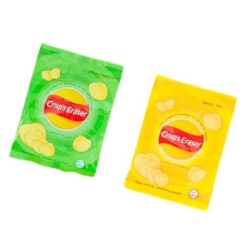 8pcs Realistische Kartoffelchip Formatler Fun Chips Form Gummi Eraser Für Kinder Schreiben Der Schülerschule Lebensmittelgeformte Gummi 8pcs Realistische Kartoffelchip Formatler Fun Chips Form Gummi Eraser Für Kinder Schreiben Der Schülerschule Lebensmittelgeformte Gummi von NPXUAMTJ