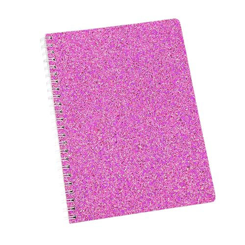A 5 Glitzernde Notizbilder Spirals Notebook Stationery Notebooks Journal Notebook Farbige Notebook Reise Notizbilder von NPXUAMTJ