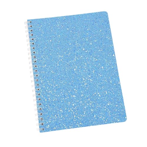 A 5 glitzernde Notizblöcke Spiralen Notizbuch Schreibwaren Notizbücher Tagebuch Notizbuch bunte Reise-Notizblöcke von NPXUAMTJ