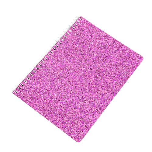 A 5 glitzernde Notizblöcke Spiralen Notizbuch Schreibwaren Notizbücher Tagebuch Notizbuch bunte Reise-Notizblöcke von NPXUAMTJ
