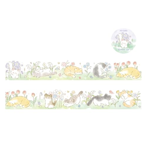 Ästhetische Hunde Katzen Dekorative Klebeband Hintergrund Klebeband Scrapbooking Dekoration Für Notebook Journal Planer Haustierecke Wanddekoration von NPXUAMTJ