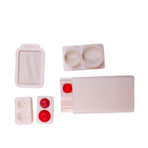 Abbaubares Kunststoff Ton Rolling Formball Stanzwerkzeug Für Hausgemachte Ohrringe Perlen Die Mit Anti Jamming Design Anti Jamming Tonkugel Punchform Basteln von NPXUAMTJ