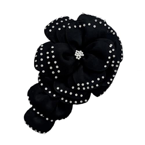 Auffällige übergroße Blumen-Applikation für Kleidung, Mützen, Nähen, Schals, Hochzeitskleider, Dekorationen, Zubehör Auffällige übergroße Blumen-Applikation für Kleidung, Mützen, Nähen, Schals, Hochzeitskleider, Dekorationen, Zubehör von NPXUAMTJ