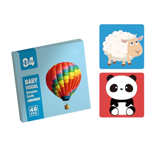 Baby Sensorikkarten Schwarze Und Weiße Karten Baby Karteikarten Sensorische Spielzeugbabykarten Visuelle Fähigkeiten Und Stimulation Hoher Kontrast Baby Karten Sensorische Karten Schwarz von NPXUAMTJ