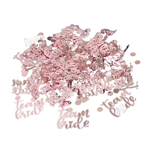 Buntes PVC Team Braut Konfetti Für Hochzeitsfeier Schimmernde Streuung Sicherer Party Dekoration Braut Dusche Supply Hochzeitsfeier Supply von NPXUAMTJ