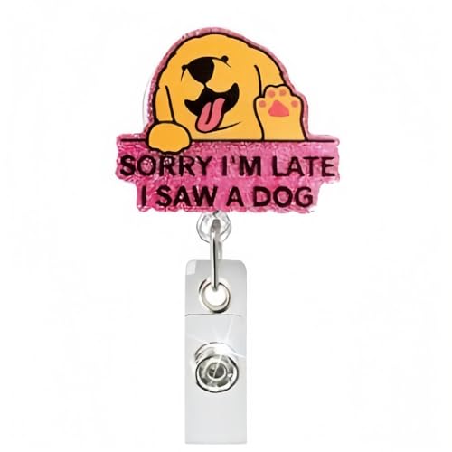 Cartoon Acryl Abzeichenhalter Einverrückter Mit Metallclip Für Krankenschwester Doctor Student Teacher Office School Tragbarer Clip Cartoon Acryl Abzeichenhalter Einverrückter Mit Metallclip Für Krankenschwester Doctor Student Teacher Office School Tragbarer Clip von NPXUAMTJ