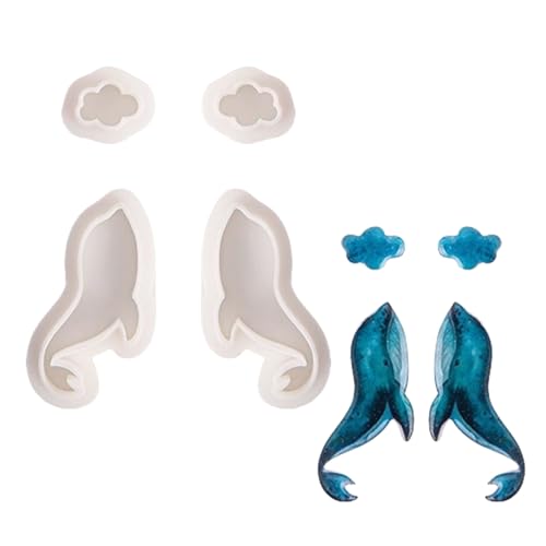 Cartoon Wal Anhänger Schmuck Makit Kits Wassertransferaufkleber/weiche Tonform Für Ohrringe Schmuckzubehör Cartoon Wal Anhänger Schmuck Makit Kits Wassertransferaufkleber/weiche Tonform Für Ohrringe Schmuckzubehör von NPXUAMTJ