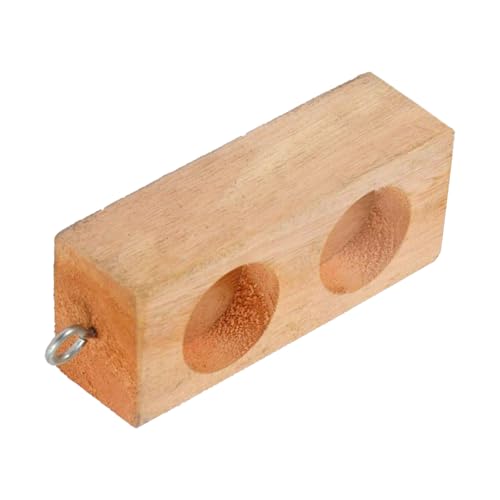 Doppelloch-Reibungsblöcke, 6 Löcher, Holzblock mit Haken, Schulbedarf, Physik, Experimentierausrüstung für Schüler von NPXUAMTJ