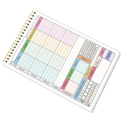 Ein 5 Kalorienplaner Plant Notepads Gewohnheiten Trackers Notebook Journal Kalender Mit Spiralen Die Für Täglich Bunden Werden Ein 5 Kalorienplaner Plant Notepads Gewohnheiten Trackers Notebook Journal Kalender Mit Spiralen Die Für Täglich Bunden Werden von NPXUAMTJ