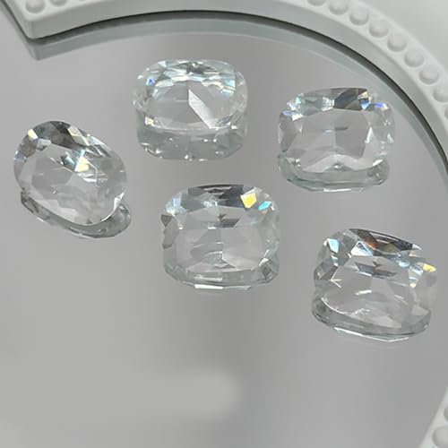 Elegante Strasssteine, 3D-Kunst-Kristall-Strasssteine, spitze Unterseite, Dekoration, Kristall, 3D-Nägel, 5 Stück von NPXUAMTJ