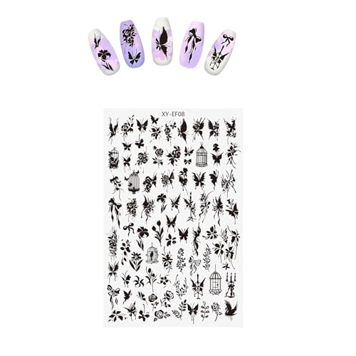 Fashion Nails Art Stamping Plate Manicure Nails Art Designs Decoration Accessories for Home and Professional Salon Use Metal Stencils Fashion Nails Art Stamping Plate Manicure Nails Art Designs Decoration Accessories for Home and Professional Salon Use Metal Stencils von NPXUAMTJ