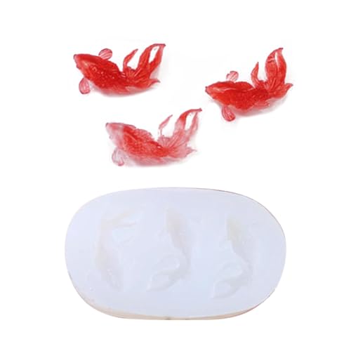 Festliche Karpfenform Silikon Backwerkzeug Hochtemperaturfestigkeit Für Kreative Dessertvorbereitung Geburtstagsfeier Liefert Ofen Sicheres Silikonform von NPXUAMTJ