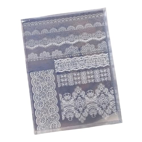 Flexible Spitze Geprägte Silikonform Flexible Nägel Kunstwerkzeuge Für Kreative Nägeldesigns Und Handgefertigter Schmuck Basteln Romantik Spitzendesign Schimmel Flexible Spitze Geprägte Silikonform Flexible Nägel Kunstwerkzeuge Für Kreative Nägeldesigns Und Handgefertigter Schmuck Basteln Romantik Spitzendesign Schimmel von NPXUAMTJ