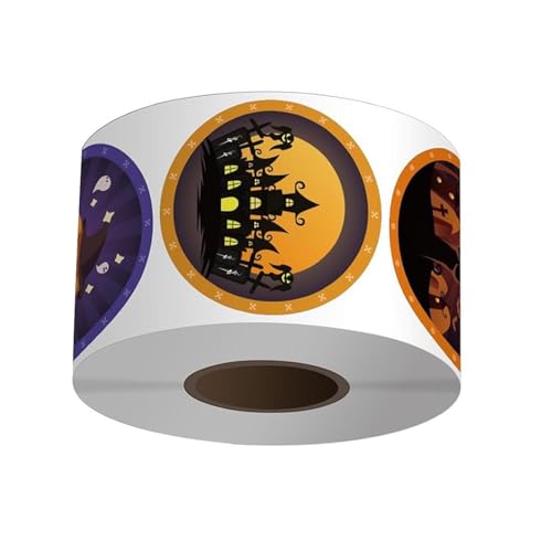 Geschenkaufkleber Kürbisaufkleber Halloween Labels Schöne Dekorative Belohnung Sammelalbum Halloween Geschenkkürbis Belohnung Spinnen Geschenkaufkleber Kürbisaufkleber Halloween Labels Schöne Dekorative Belohnung Sammelalbum Halloween Geschenkkürbis Belohnung Spinnen von NPXUAMTJ