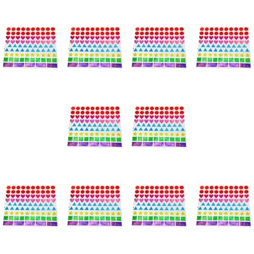 Glitzer Aufkleber Multicolor Flower Star Heart Wraping Label Für Craft Scrapbooking Journal Planer Verpackung Multicoloror Stern Glitzer Aufkleber Multicolor Flower Star Heart Wraping Label Für Craft Scrapbooking Journal Planer Verpackung Multicoloror Stern von NPXUAMTJ