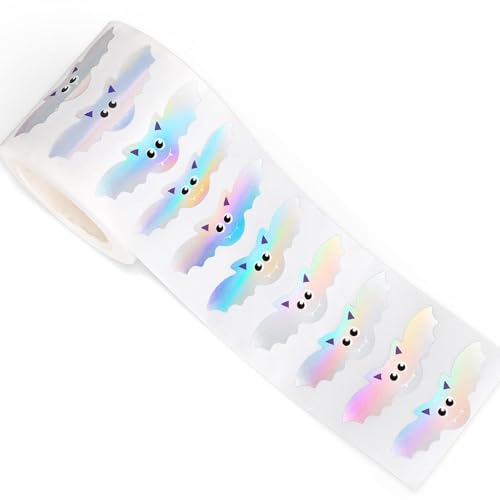 Halloween Fledermausaufkleber Roll Friendly Safe Paper Sticker Für Handwerksparty Wohndekorationen Bat Wall Halloween Fledermausaufkleber Roll Friendly Safe Paper Sticker Für Handwerksparty Wohndekorationen Bat Wall von NPXUAMTJ