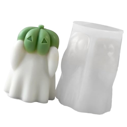 Halloween Themen Silikonformen Für Epoxidharz Herstellen Duft Kerzenseife Schokoladenurlaubsdekoration Geistere Silikonformen von NPXUAMTJ