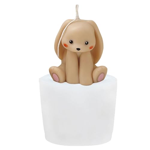 Handgefertigte 3D-Hasenformen aus Silikon, Tierformen, Backformen, Gießformen für Kuchen, Fondant, Dekorationen Handgefertigte 3D-Hasenformen aus Silikon, Tierformen, Backformen, Gießformen für Kuchen, Fondant, Dekorationen von NPXUAMTJ
