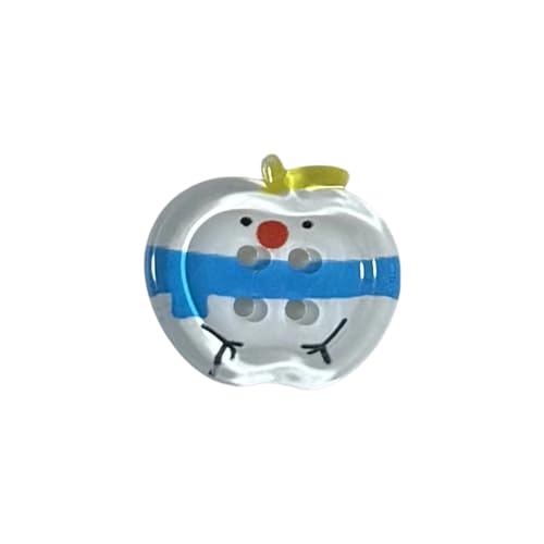 Knöpfe in Obstform, 20 mm, Acryl-Knöpfe, 4 Löcher, Nähknöpfe, für Kleidung, Nähen, Basteln, Stricken, Dekoration, 10 Stück Knöpfe in Obstform, 20 mm, Acryl-Knöpfe, 4 Löcher, Nähknöpfe, für Kleidung, Nähen, Basteln, Stricken, Dekoration, 10 Stück von NPXUAMTJ
