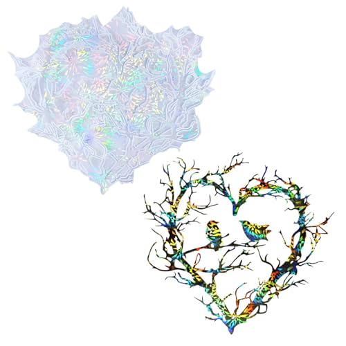 Kreative Herz-Vogelnest-Wandbehänge, Epoxidharz-Form für einzigartige Wandverzierungen, Heimdekoration, Formen von NPXUAMTJ