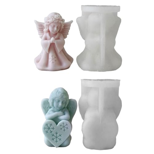 Kreative Silikonformen, Weihnachtsserie, Handarbeitszubehör, Seifenformen, Geschenk für Bastler von NPXUAMTJ