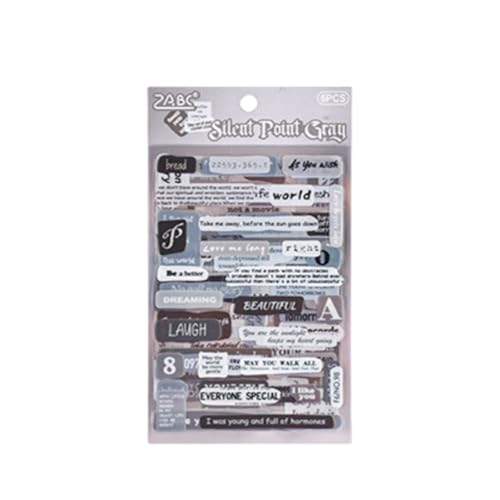 Kreativer Retro Wasserdichtes Haustier Brief Aufkleber Dekorative Abziehbild Für Handbücher Und Sammelalbbücher Brief Design Kreativer Retro Wasserdichtes Haustier Brief Aufkleber Dekorative Abziehbild Für Handbücher Und Sammelalbbücher Brief Design von NPXUAMTJ