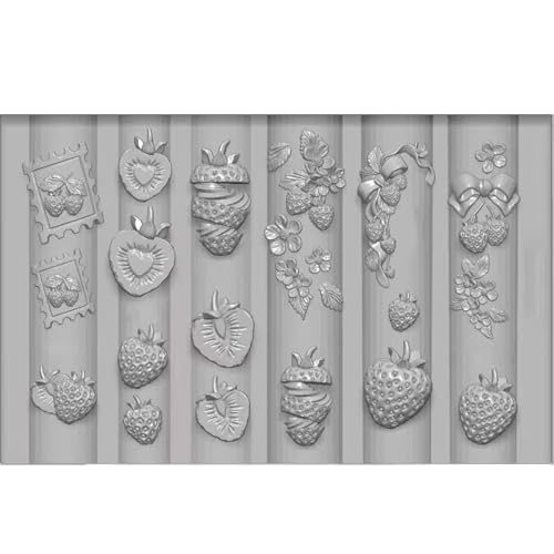 Kreatives Silikonnägel Schimmelpilzwerkzeug Für Erdbeernägel Kunstdesigns Detailliertes Accessoires Professionelle Kunst Liefert Kreative Nageldesign Formen von NPXUAMTJ