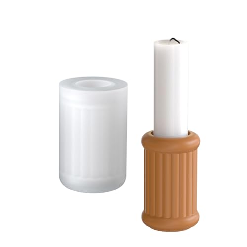 Kreatives Zylindrisches Silikon Für Dekorative Halterharzkunst & Zement Dekorative Kerzenhalterform Kreatives Zylindrisches Silikon Für Dekorative Halterharzkunst & Zement Dekorative Kerzenhalterform von NPXUAMTJ