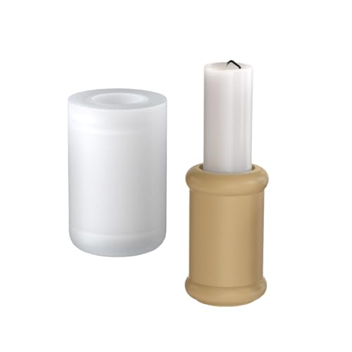 Kreatives Zylindrisches Silikon Für Dekorative Halterharzkunst & Zement Dekorative Kerzenhalterform Kreatives Zylindrisches Silikon Für Dekorative Halterharzkunst & Zement Dekorative Kerzenhalterform von NPXUAMTJ