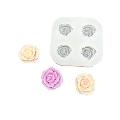 Lebensmittelqualität Silikon Rosenform Für Schokoladenseife Kerze Herstellen Herstellung Wiederverwendbar Lebensmittelqualität Silikon Rosenform Für Schokoladenseife Kerze Herstellen Herstellung Wiederverwendbar von NPXUAMTJ