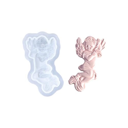 Lebensmittelqualität Silikonkerzenherstellung Schimmel Textur Mit Elegantem Engelem Geprägten Kunstwerk Und Einfacher Freisetzung Von Food Grade Making Formen von NPXUAMTJ