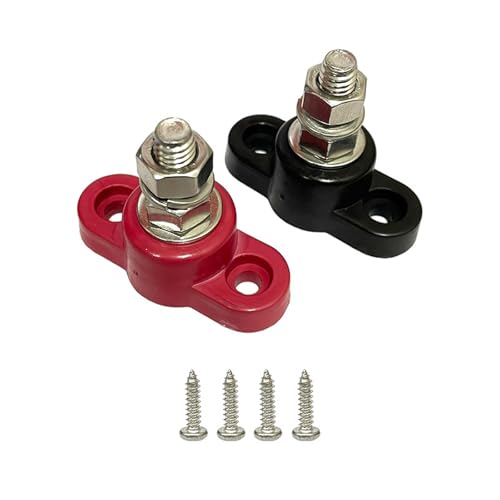 Leistungsverteilungsblock 48V 50A Elektrische Klemme Stifts 1/4 5/16 "3/8" Größe Batterie Postanschluss Block Stromverteilung von NPXUAMTJ