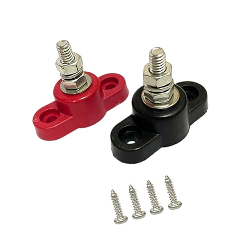 Leistungsverteilungsblock 48V 50A Elektrische Klemme Stifts 1/4 5/16 "3/8" Größe Batterie Postanschluss Block Stromverteilung von NPXUAMTJ