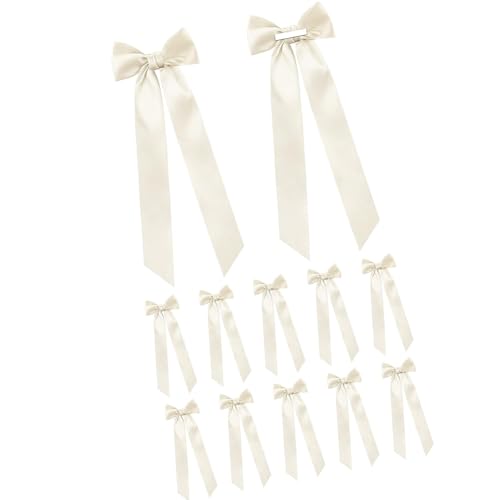 NPXUAMTJ 12 Teilige Satins Ballett Bowknot Ribbon Benutzerfreundlicher Farbstoffband Geschenkverpackung Vorräte Für Hausfeier Dekorationen Benutzerfreundliche Satins Partyzubehör von NPXUAMTJ