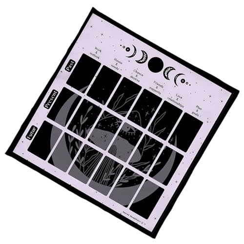 NPXUAMTJ Divinations Karten Tischtücher Tarots Tischdecke Lesekarte Astrologie Altäre Tapisserie Hexerei Liefert Tarot Karte von NPXUAMTJ