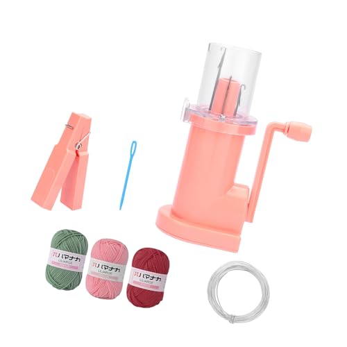 NPXUAMTJ Handgekröpfte Strickmaschine, Strickmaschine, manuelle Kordelstrickmaschine mit Garnnadelschnur für Armbänder, Flechten von Armbändern, Flechtbändern NPXUAMTJ Handgekröpfte Strickmaschine, Strickmaschine, manuelle Kordelstrickmaschine mit Garnnadelschnur für Armbänder, Flechten von Armbändern, Flechtbändern von NPXUAMTJ