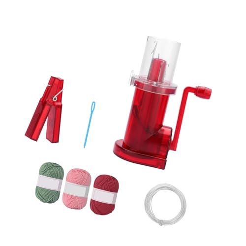 NPXUAMTJ Handgekröpfte Strickmaschine, Strickmaschine, manuelle Kordelstrickmaschine mit Garnnadelschnur für Armbänder, Flechten von Armbändern, Flechtbändern NPXUAMTJ Handgekröpfte Strickmaschine, Strickmaschine, manuelle Kordelstrickmaschine mit Garnnadelschnur für Armbänder, Flechten von Armbändern, Flechtbändern von NPXUAMTJ