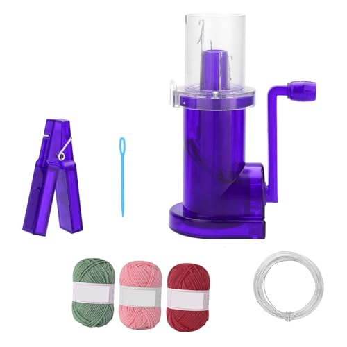 NPXUAMTJ Handgekröpfte Strickmaschine, Strickmaschine, manuelle Kordelstrickmaschine mit Garnnadelschnur für Armbänder, Flechten von Armbändern, Flechtbändern NPXUAMTJ Handgekröpfte Strickmaschine, Strickmaschine, manuelle Kordelstrickmaschine mit Garnnadelschnur für Armbänder, Flechten von Armbändern, Flechtbändern von NPXUAMTJ